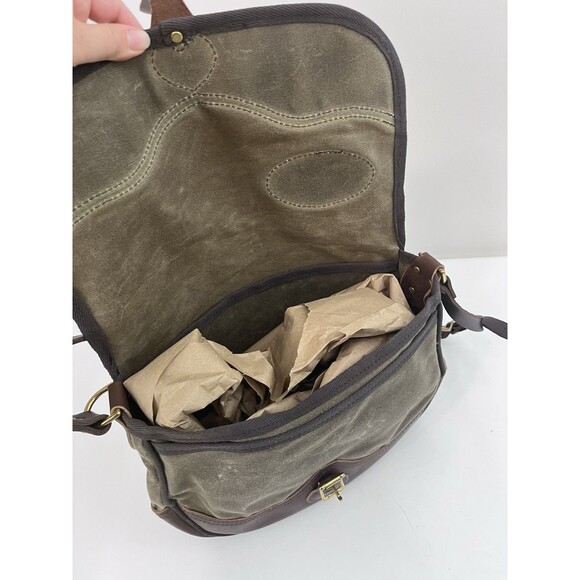 Frost River Premium Shell Bag, Waxed Canvas & Leather - Large - Picture 12 of 12